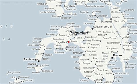 Pagadian City Location Map .